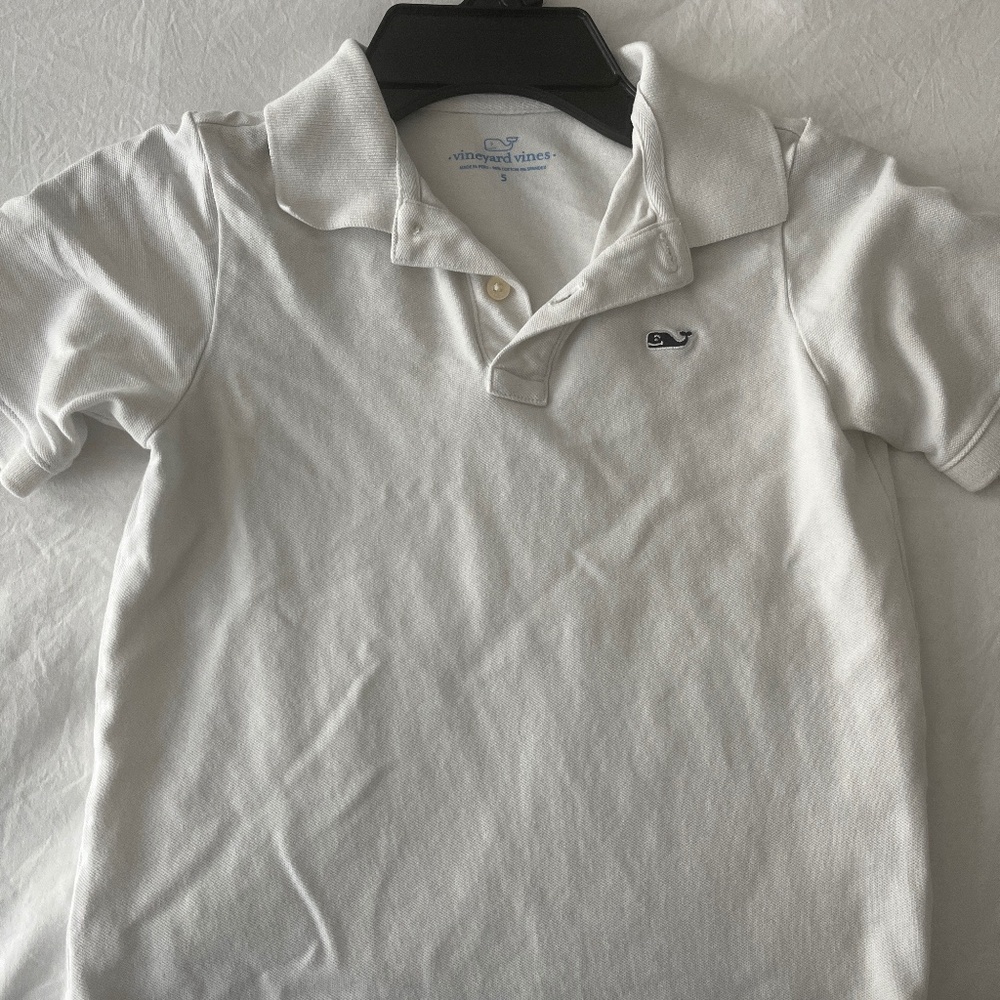 Vineyard Vines White Polo